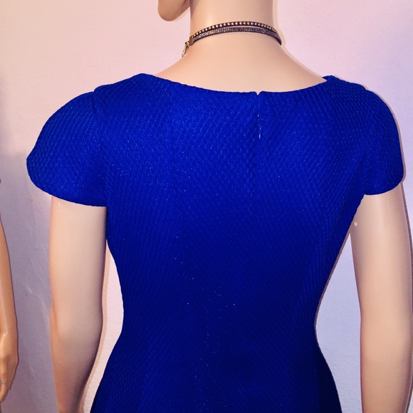 10075 Blue party’s Dress Size 4 - Picture 7 of 9